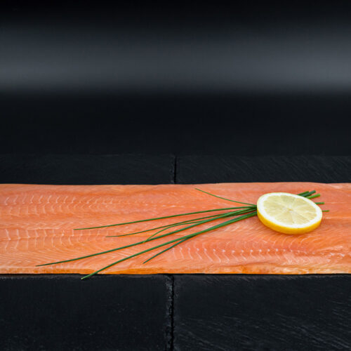 Geraeucherter Lachs 500g geschnitten - SWISS LACHS Alpiner Lachs