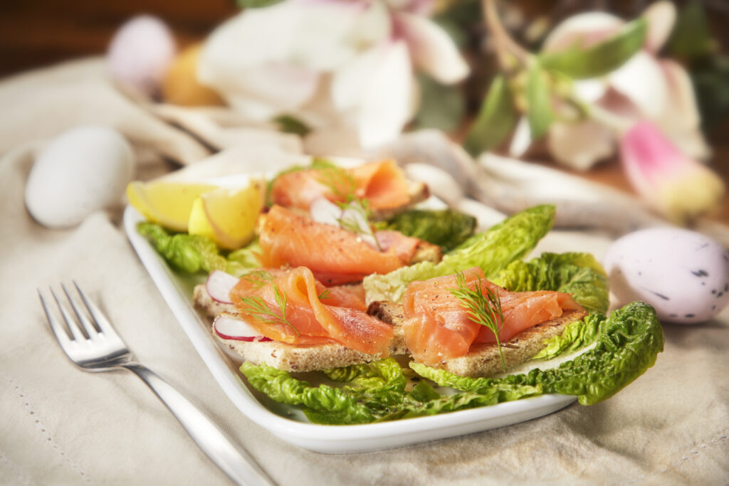 Lachs zu Ostern