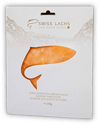 100g raucher lachs opt - SWISS LACHS Alpiner Lachs